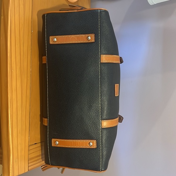 Dooney & Bourke Pebble Grain Satchel (Midnight Blue) - Picture 4 of 8